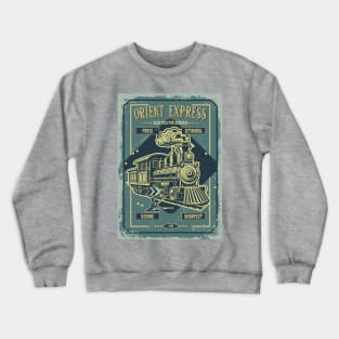 RETRO TRAIN Crewneck Sweatshirt